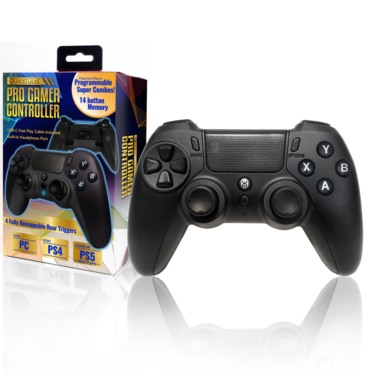 fortnite pros gear GG™ Pro Gamer Controller for PS4/PC